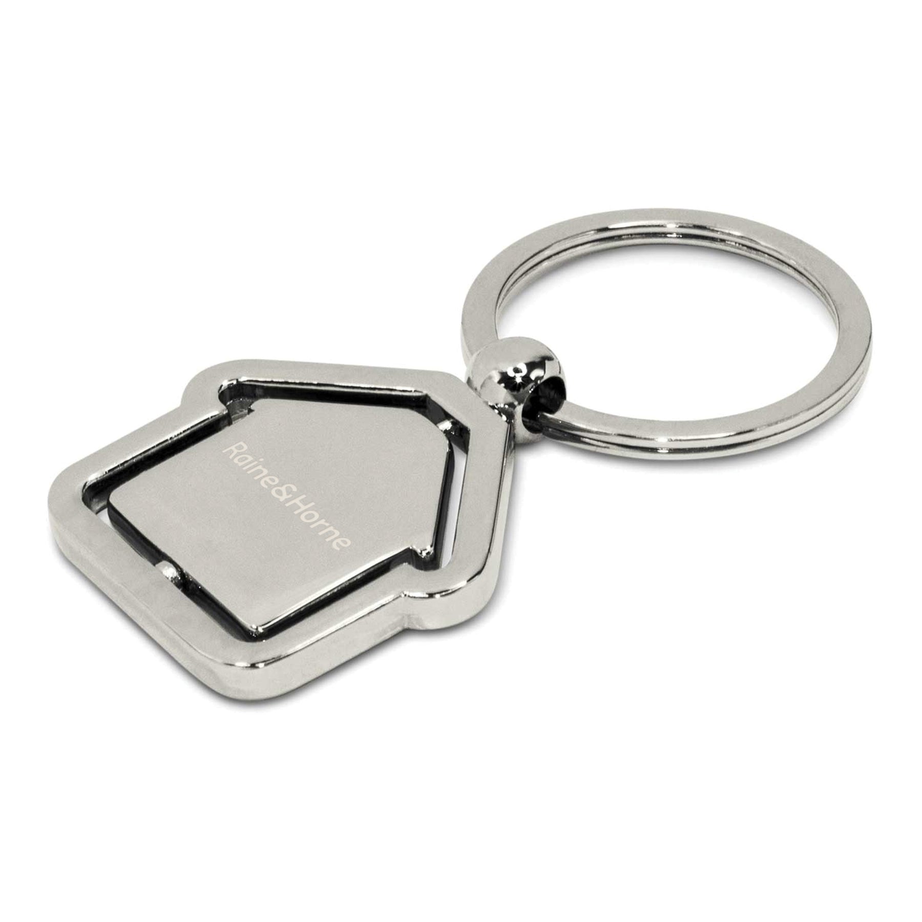 104886 - Spinning House Metal Key Ring – Raine & Horne Merchandise Store